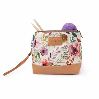Twice Sheared Sheep – Mini Trini Project Bag  Spring Floral
