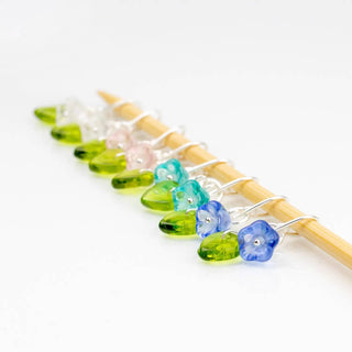 Twice Sheared Sheep - Little Flowers Stitch Marker Set