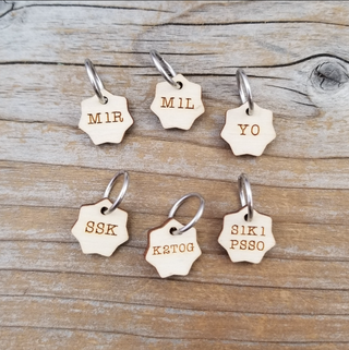 Katrinkles - Increase / Decrease Stitch Marker Set