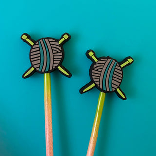 Comma Craft Co - Yarn Skein Knitting Needle Point Protectors