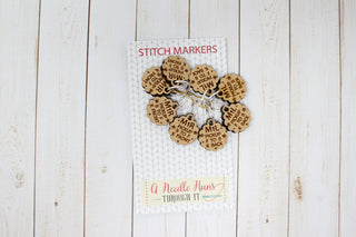 A Needle Runs Through It – M1L &amp; M1R Increase Stitch Markers with Instructions