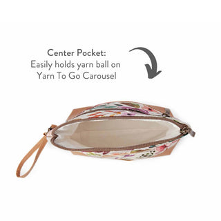 Twice Sheared Sheep – Mini Trini Project Bag  Spring Floral