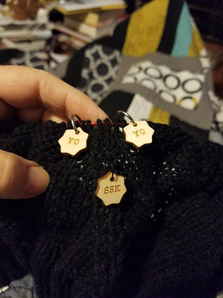 Katrinkles - Increase / Decrease Stitch Marker Set