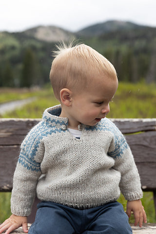 Make a Baby/Kid's Sweater - Three Designs - Beginner & Intermediate knitters