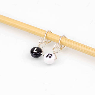 Twice Sheared Sheep - Make 1 Left, Make 1 Right Stitch Marker Set