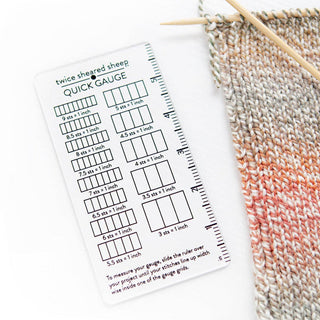 Twice Sheared Sheep - Quick Gauge Ruler