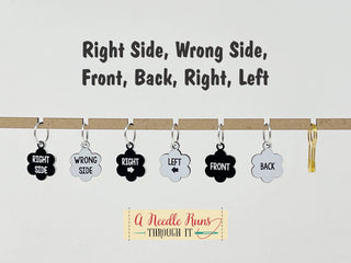 A Needle Runs Through It – Right/Wrong Side, Front/Back, Left/Right Stitch Markers
