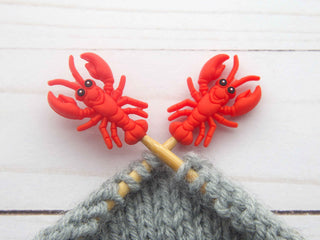 Fox and Pine Stitches Lobster Stitch Stoppers