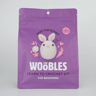 Jojo the Bunny Beginner Crochet Woobles Kit