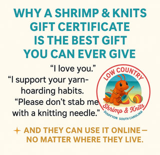 Shrimp and Knits Gift Certificate