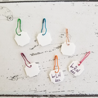 Katrinkles - Write On / Wipe Off White Stitch Marker Set