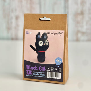 Black Cat - Needle Felting Kit