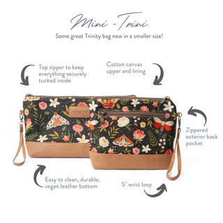 Twice Sheared Sheep – Mini Trini Project Bag  Spring Floral