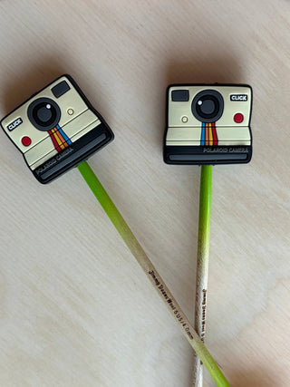 Comma Craft Co. Polaroid Retro Camera Knitting Needle Point Protectors