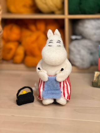 Moominmamma Knitting Needle Felting Craft Kit