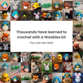 Felix the Fox Beginner Crochet Woobles Kit