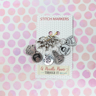 A Needle Runs Through It – Schitt’s Creek Inspired Stitch Markers