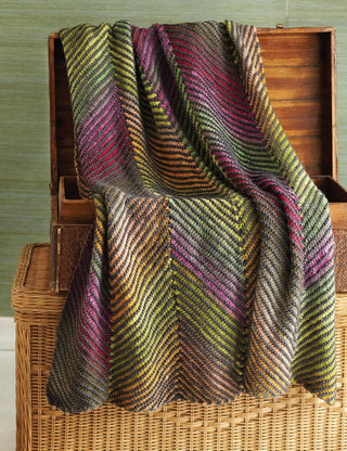 Timeless Noro Knit Blankets Book - 25 Colorful & Cozy Throws