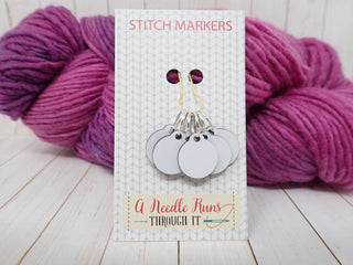 Erasable & Reusable - Stitch Markers (set of 6)