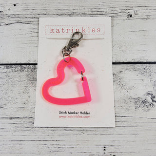 Katrinkles - Heart Stitch Marker Holder