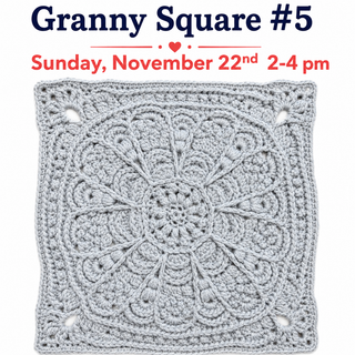 Granny Square Blanket by the Holidays Crochet Along: Sept - Dec