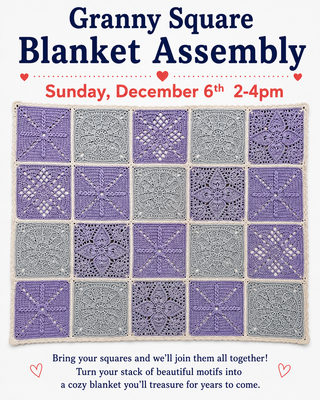 Granny Square Blanket by the Holidays Crochet Along: Sept - Dec