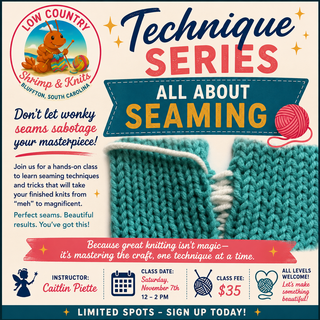 Technique Series - All About Seaming - 11/7