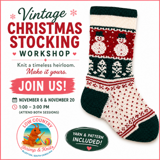 Vintage Christmas Stocking KAL - 11/6 & 11/20