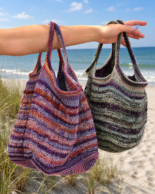 Market Bag Knitting KAL with Tammy of Freckled Frog Yarns 10/2 & 10/16