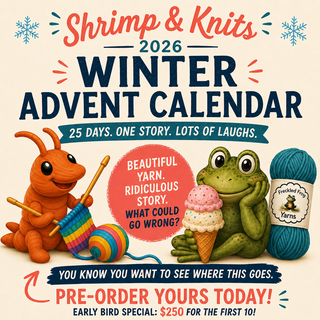 Winter 2026 Shrimp and Knits Advent Calendar - Pre-Sale