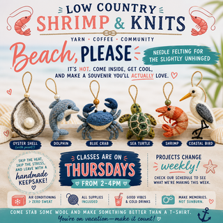 Beach, Please: Needle Felting for the Perfect Vacation Souvenir
