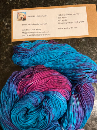 Maggie Loves Yarn - Locally Hand Dyed Yarn