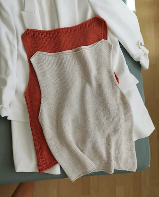 Late Spring KAL - Sabai Top by Susanne Muller, 5/3, 5/17, & 5/31