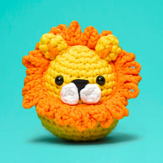 Woobles Lion Beginner Kids Crochet Class 10/10