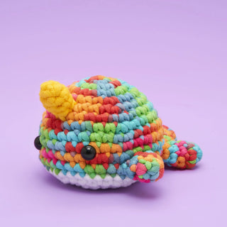 Woobles Narwhal Beginner Kids Crochet Class 10/19