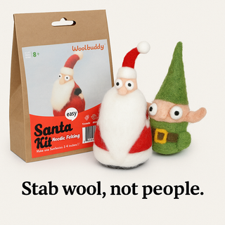 Felt the Halls! Santa/Elf Beginner Needle Felting Class - 12/20