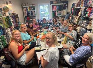 Chicks with Sticks - Open Knit/Crochet time