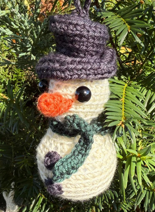 12 Days of Christmas Crochet Amigurumi Ornament Set