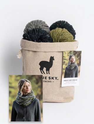 Blue Sky Fibers - Chain of Lakes Cowl Kit
