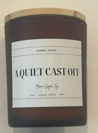 Yarn-Themed Candles by Jenna Knits