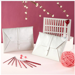 KnitPro Amore Wooden Tunisian Crochet Hook Set