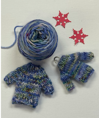 Holiday Cheer Mini Sweater Ornament Kit