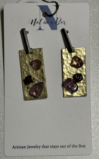 Not in a Box - Knitting Needle Earrings NIB12