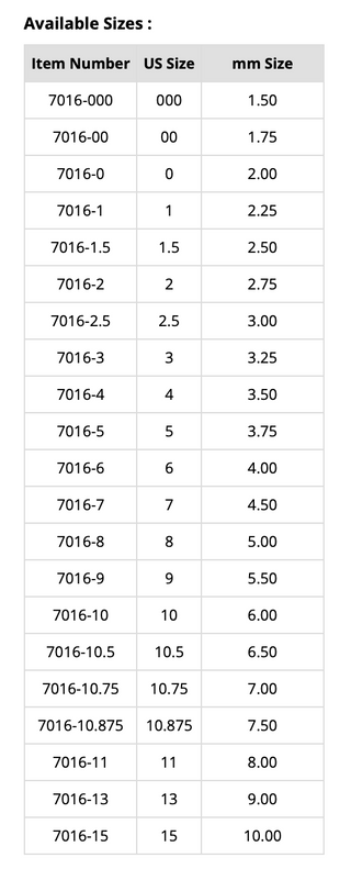 16" ChiaoGoo Premium RED Lace Circular Needles (40 cm)