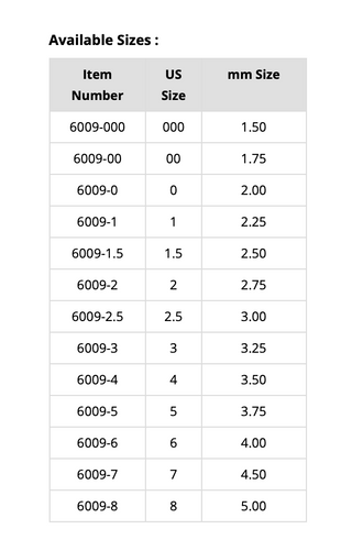 9" (23 cm) ChiaoGoo Knit Red Circular Needles