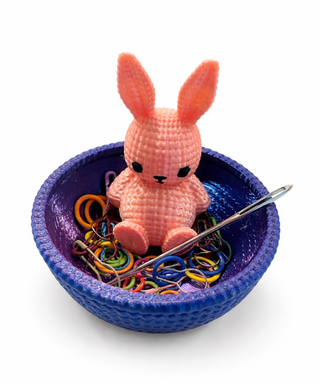 Bunny Stitch Marker Bowl
