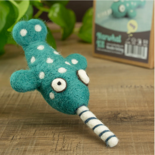 Woolbuddy - Narwhal Needle Felting Kit