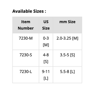ChiaoGoo TWIST Shorties Set 2" & 3"