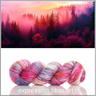 Pearlescent Worsted: Fushia Fog