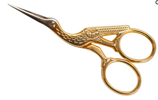 Bohin 3.5" Stork Embroidery Scissor